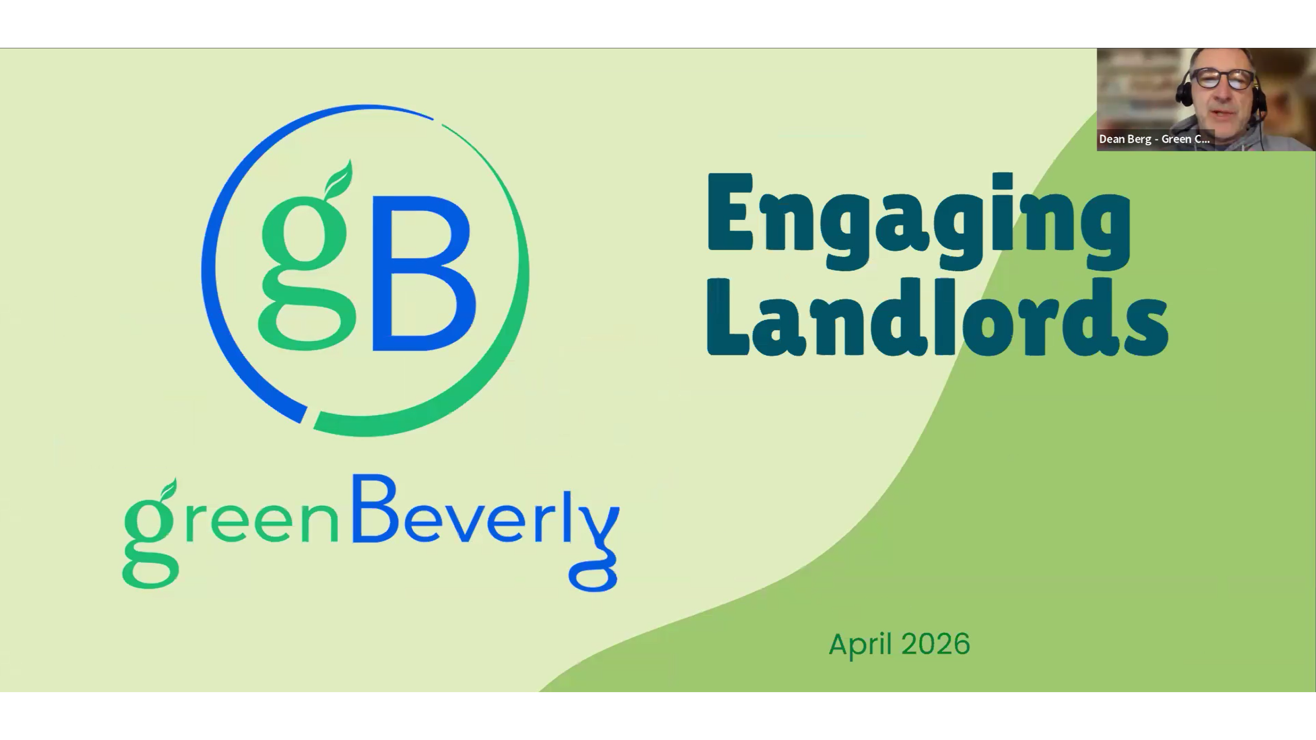 Coaching for Multi-Family Buildings (Landlords)